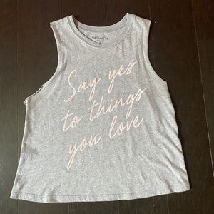 🎉Rebellious One Women’s Athletic Workout Muscle Tee Tank Size Small